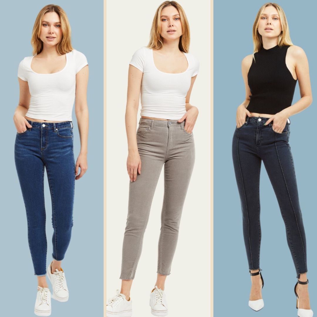 Skinny Jeans, Jeans, CLOTHING, Woman