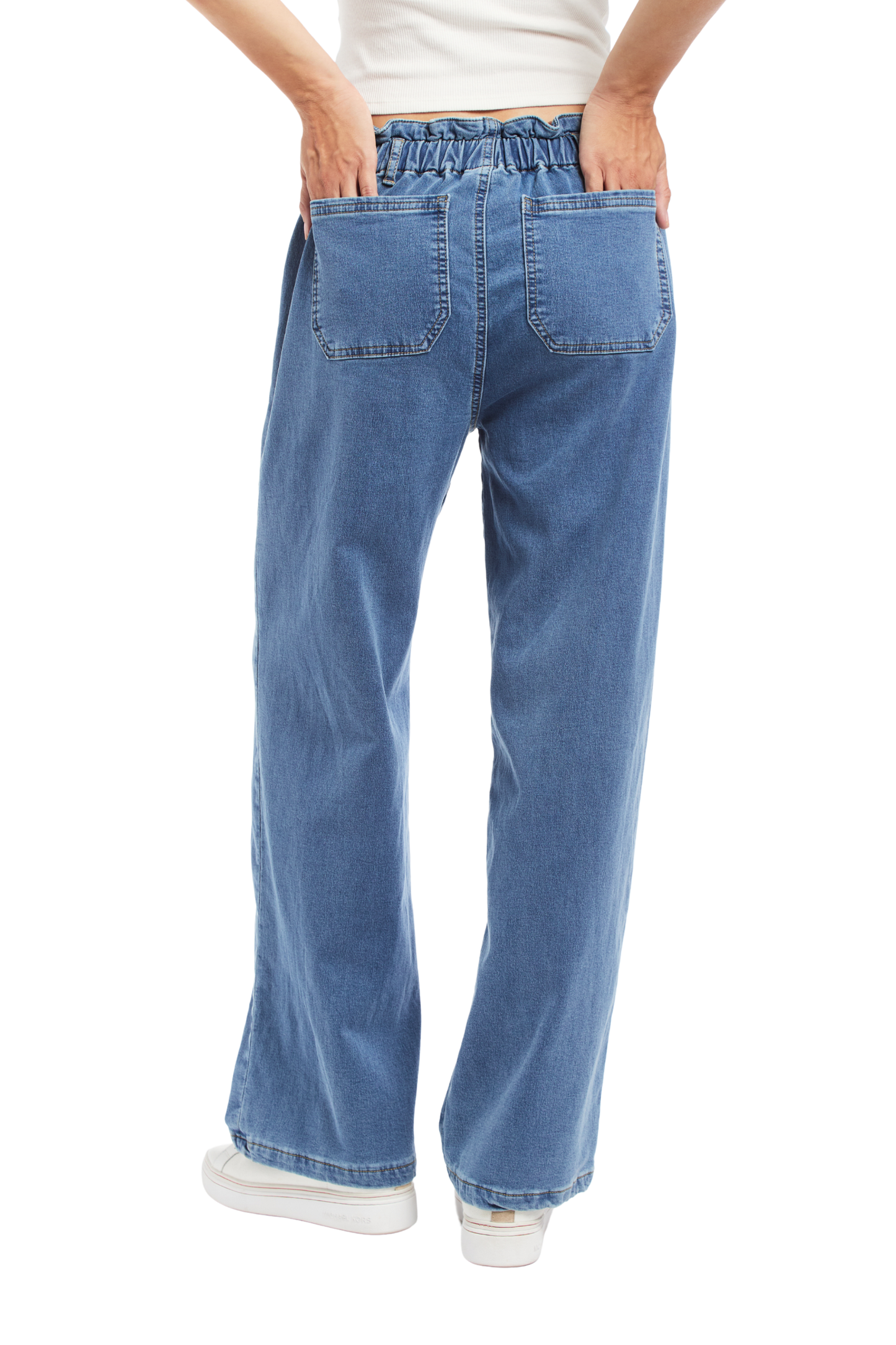 Paperbag Wide Leg Pant