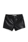 High Rise Pleather Short