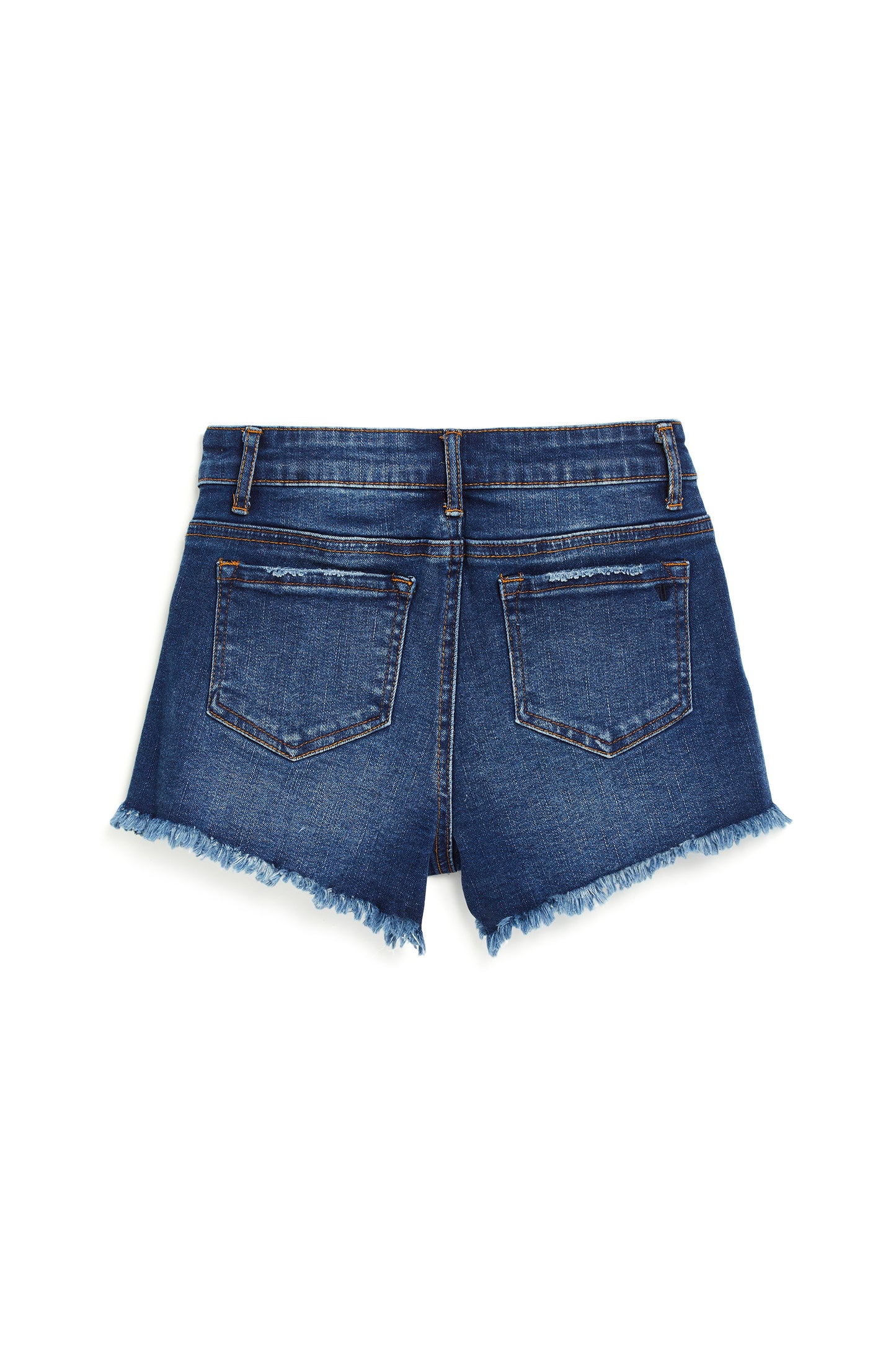 Brittany - 5 Pockets Fray Shorts With Destruction