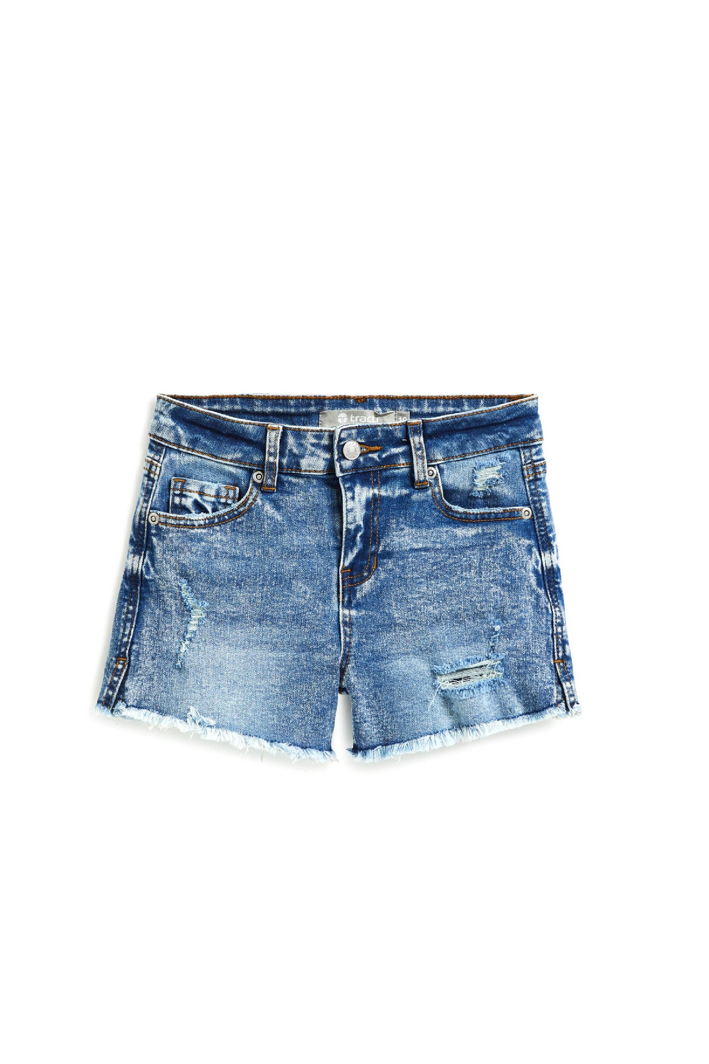 BRITTANY - DESTRUCTED SIDE SLIT SHORTS