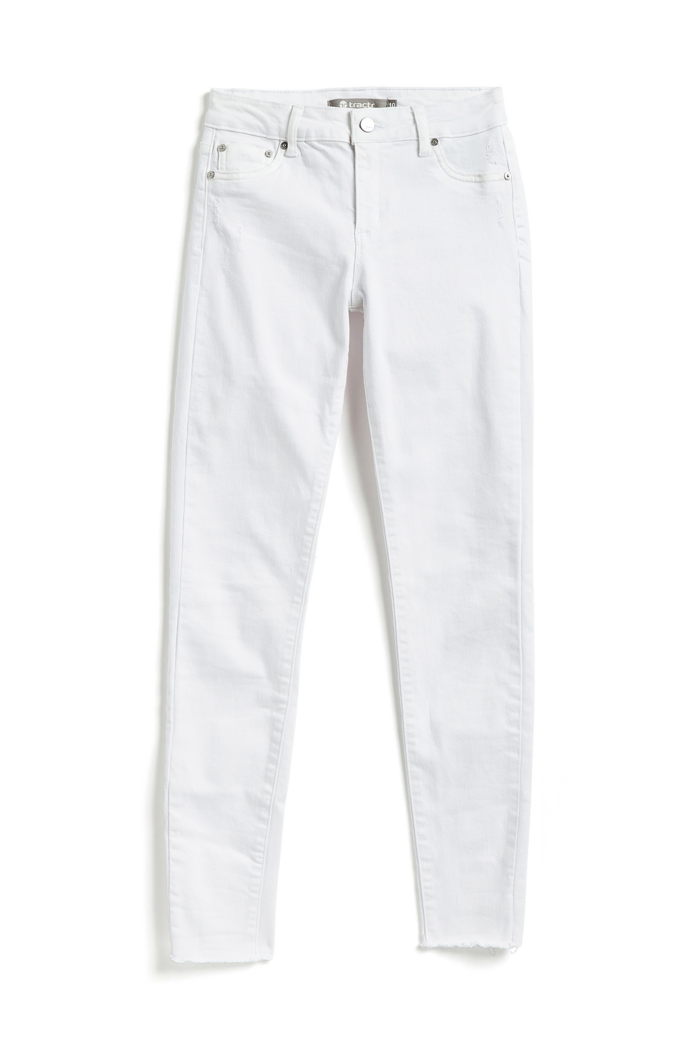 Diane - Basic Mid Rise Skinny With Fray Hem