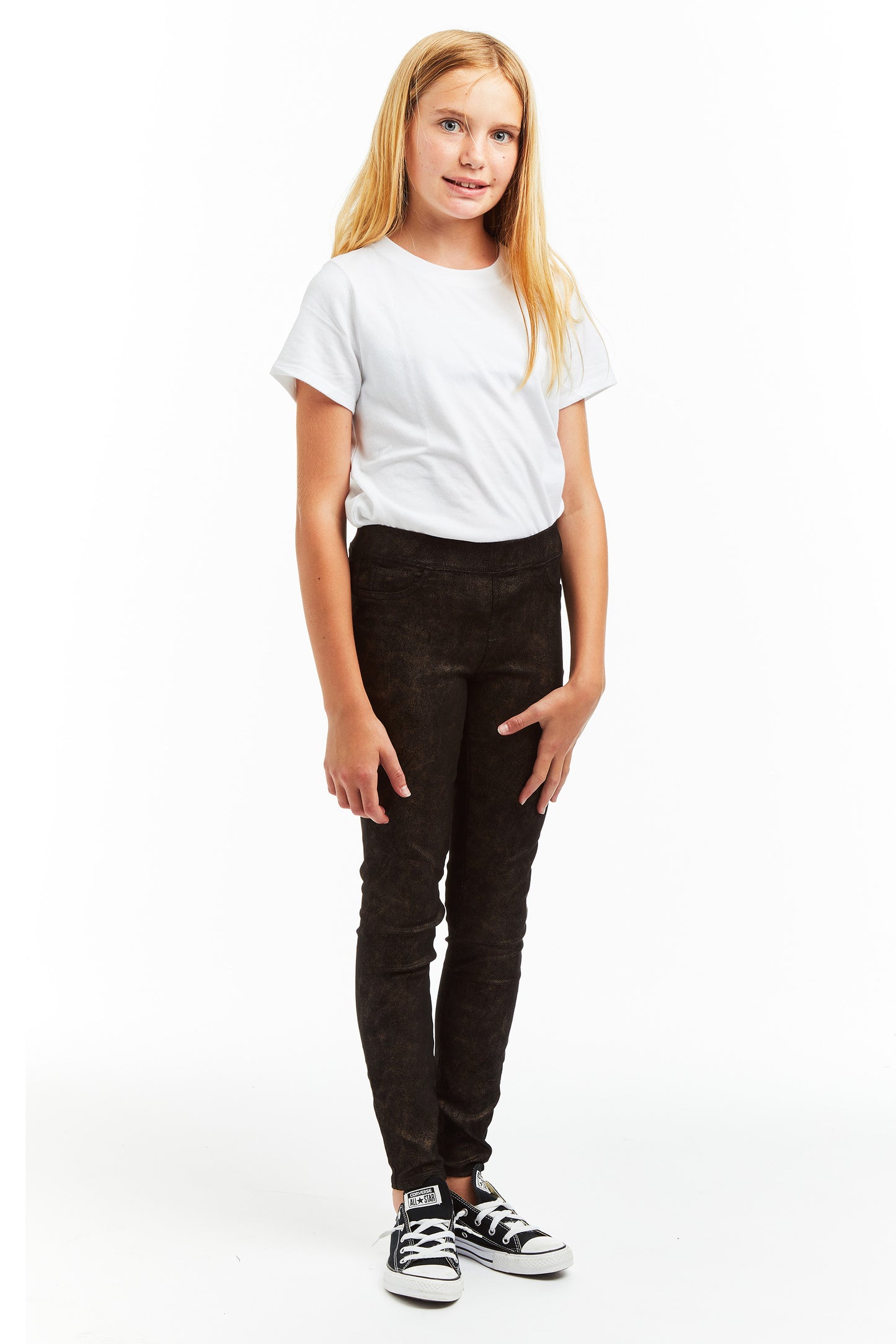 Pull On Vintage Suede Skinny