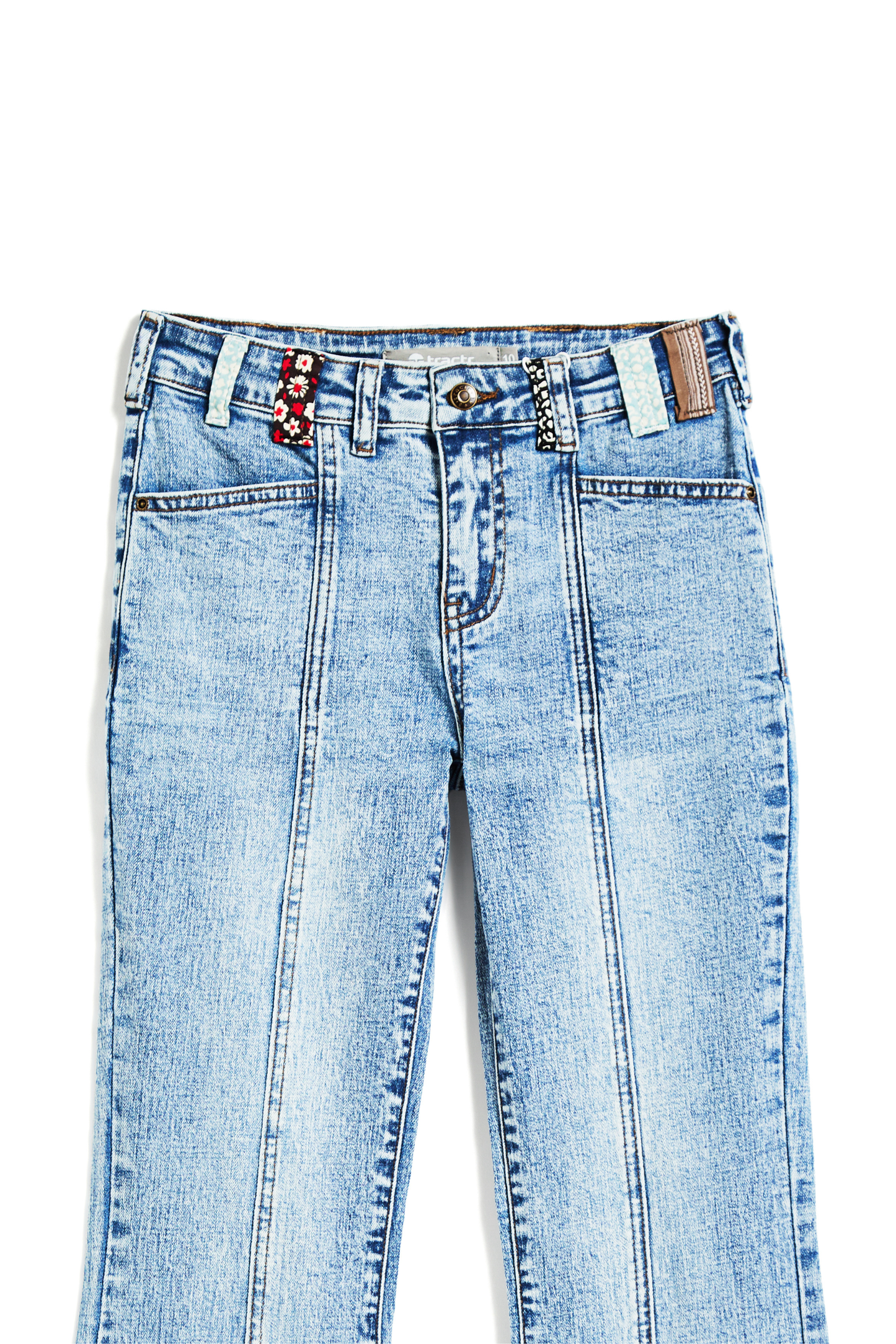 Multi Loop Front Seam Flare Leg