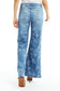 High Rise Relaxed Patch Pkt Flare Jean