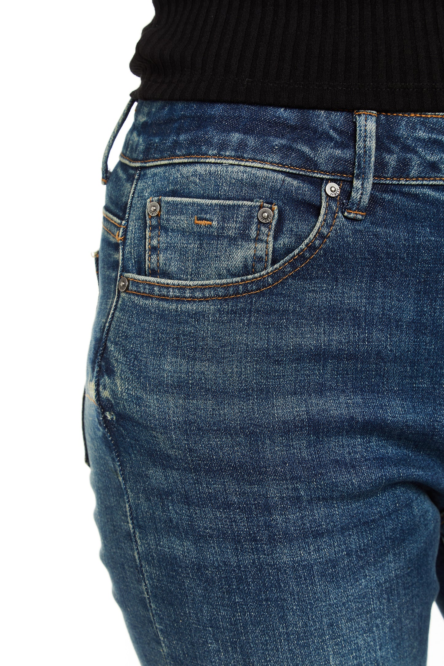 High Rise Bootcut Jeans