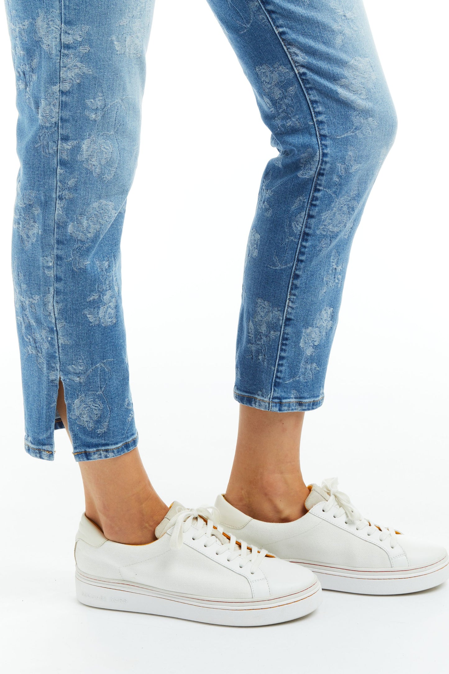 High Rise Cropped Slim Straight