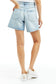 High Rise Mom Short With Side Slit