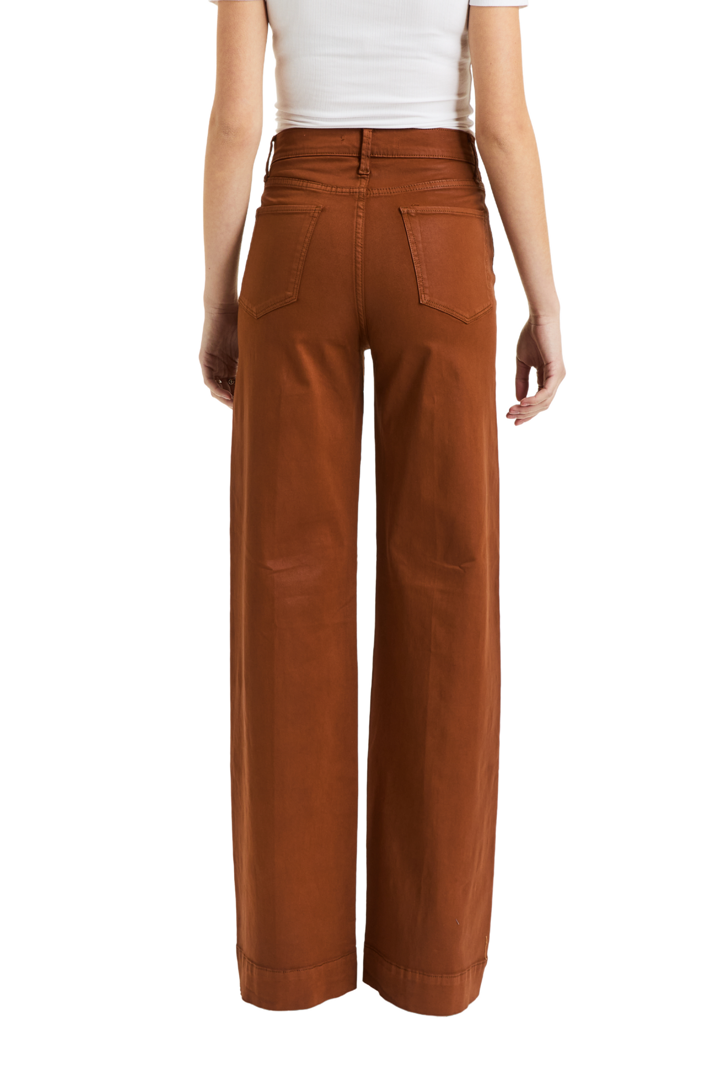 Coated Wide Leg