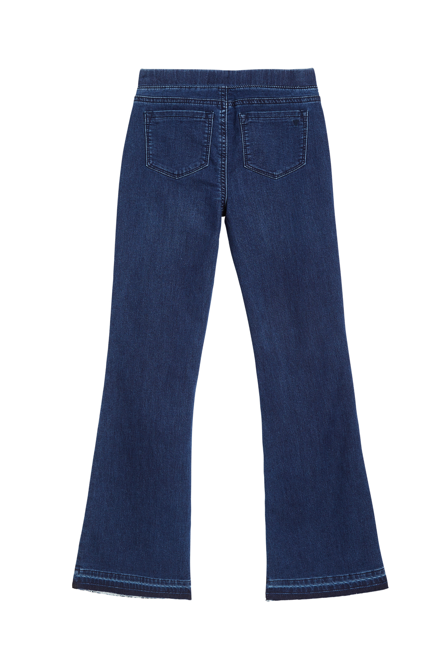 Mid Rise 5 Pocket Pull On Loose Flare W Released Hem