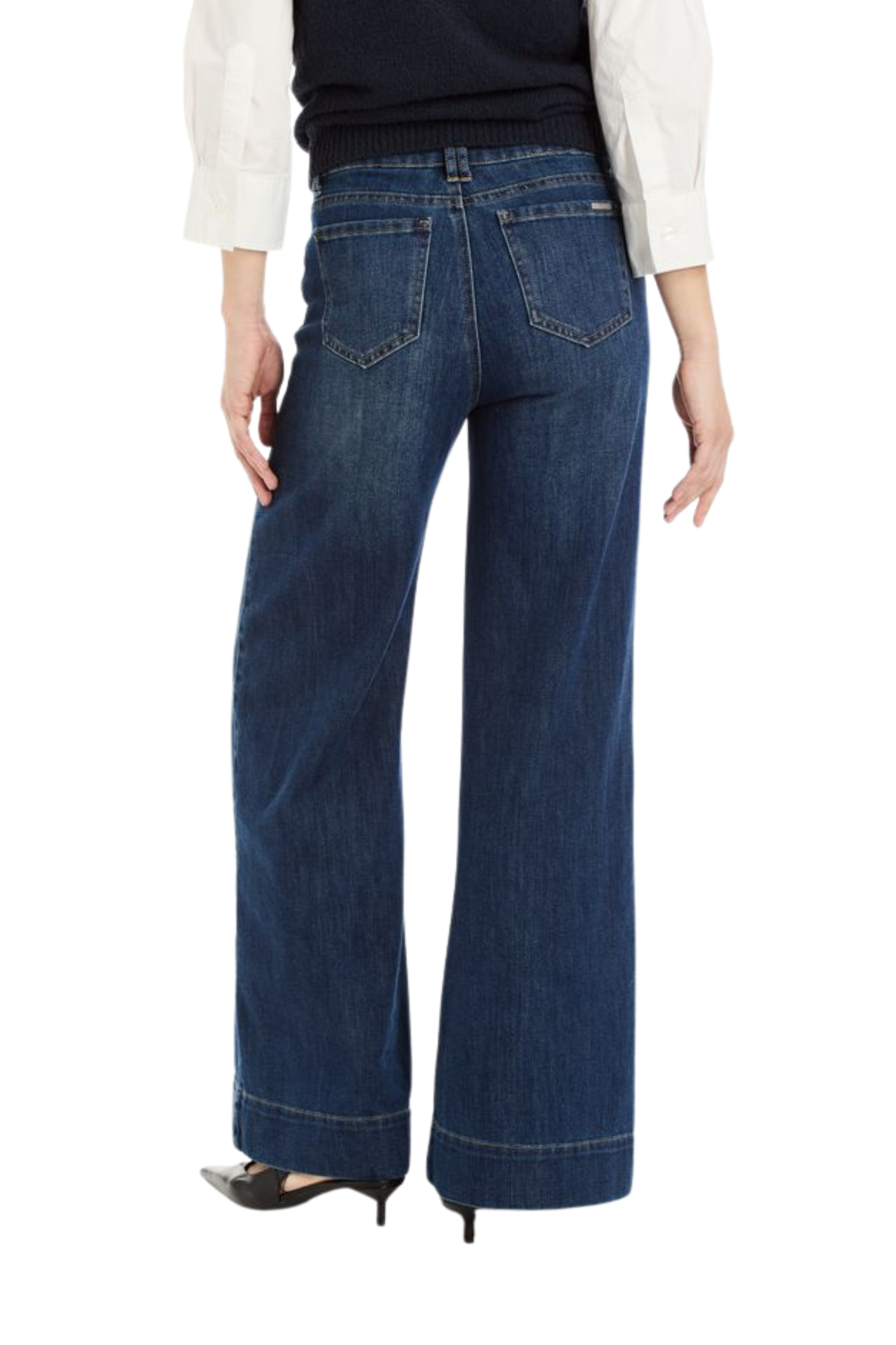 Pin Tuck Wide Leg