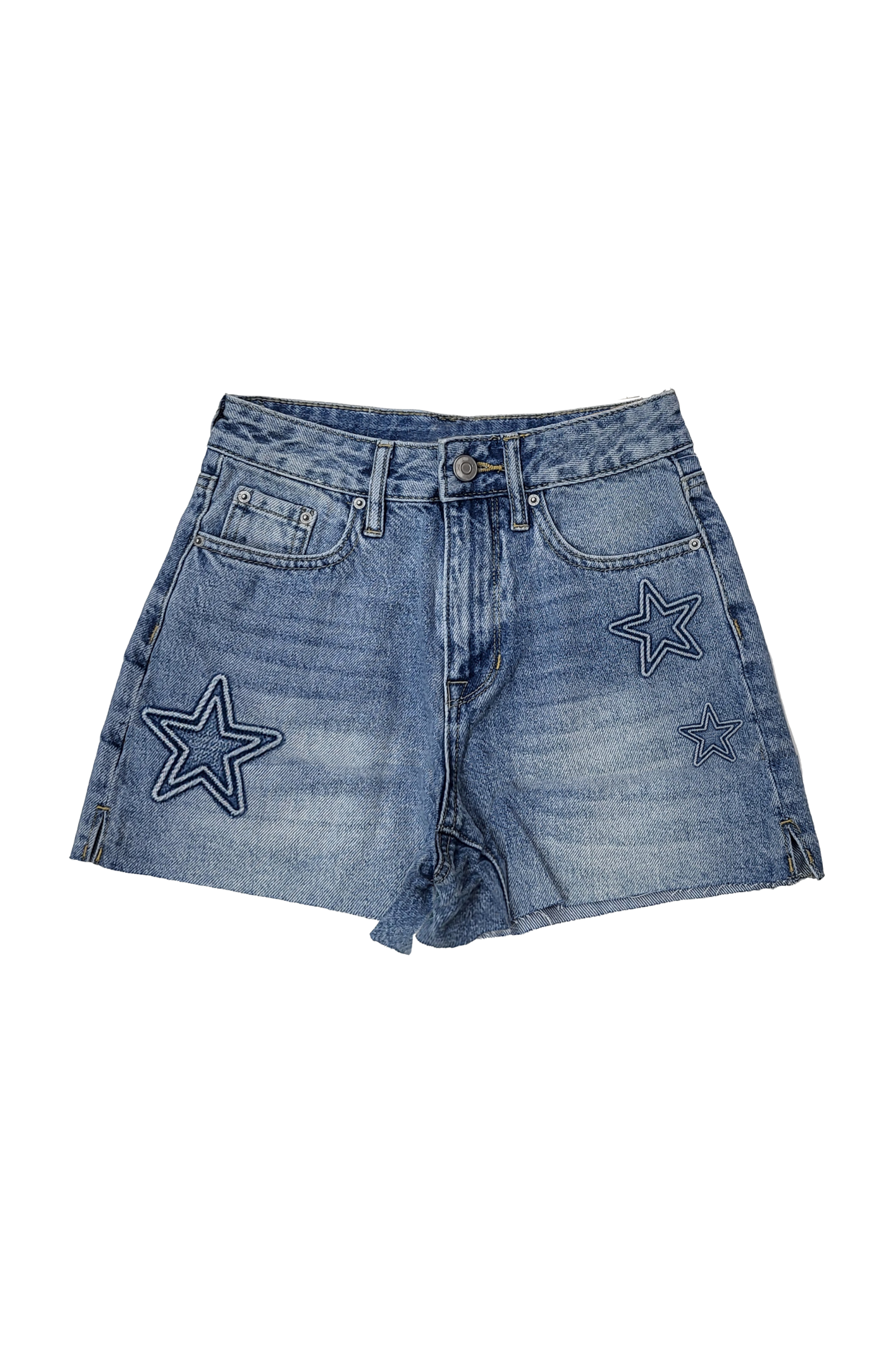 Raised Star Short