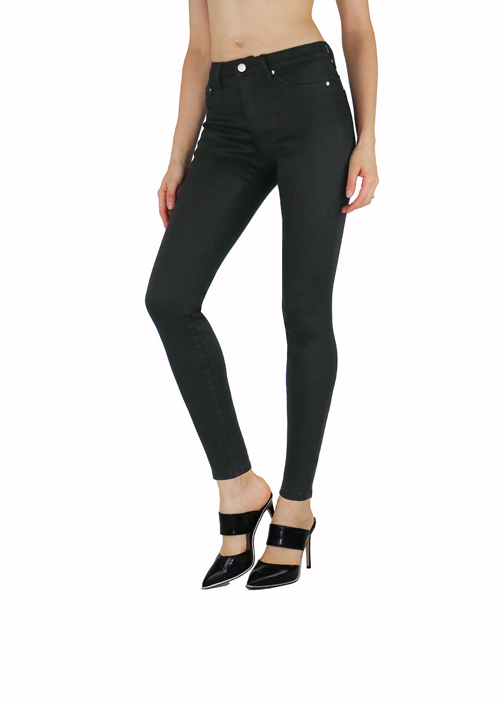 Diane- Basic Mid-Rise Skinny Pant