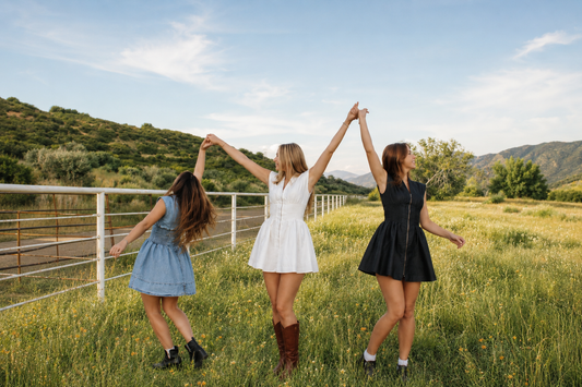 Smocked Waist Zip Front Mini Dress: Effortless Style with a Flattering Fit