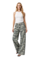 Sage Camo Print Pajama Jean