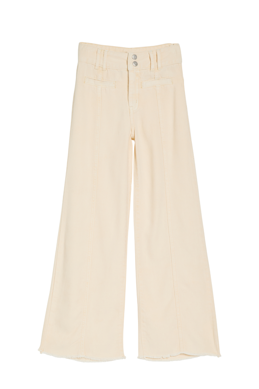Welt Pocket Trouser Ankle Crop
