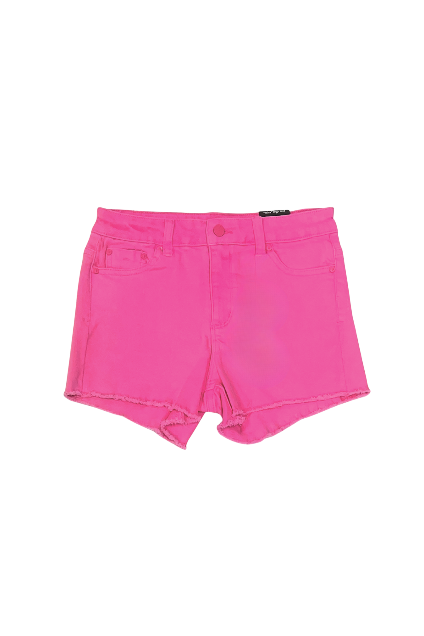Brittany - Frey Hem Neon Shorts
