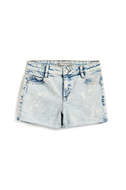 Brittany - Mini Roll Hem Shorts