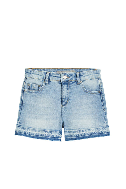 Brittany Basic Shorts With Released Hem