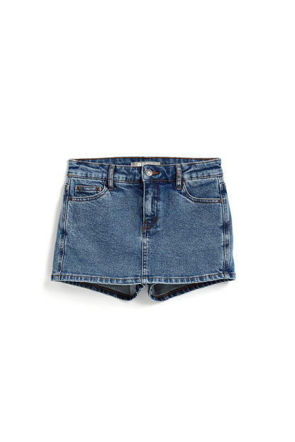 Mini Denim Skort