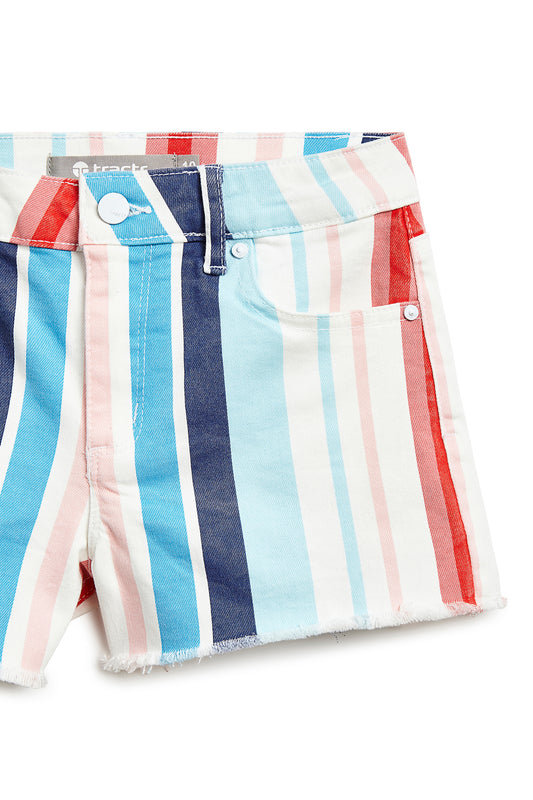 Brittany - Colorful Stripe Short