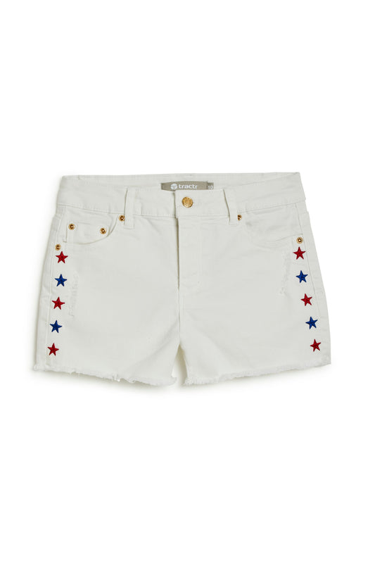 Tractr Stretch Denim Shorts for Girls