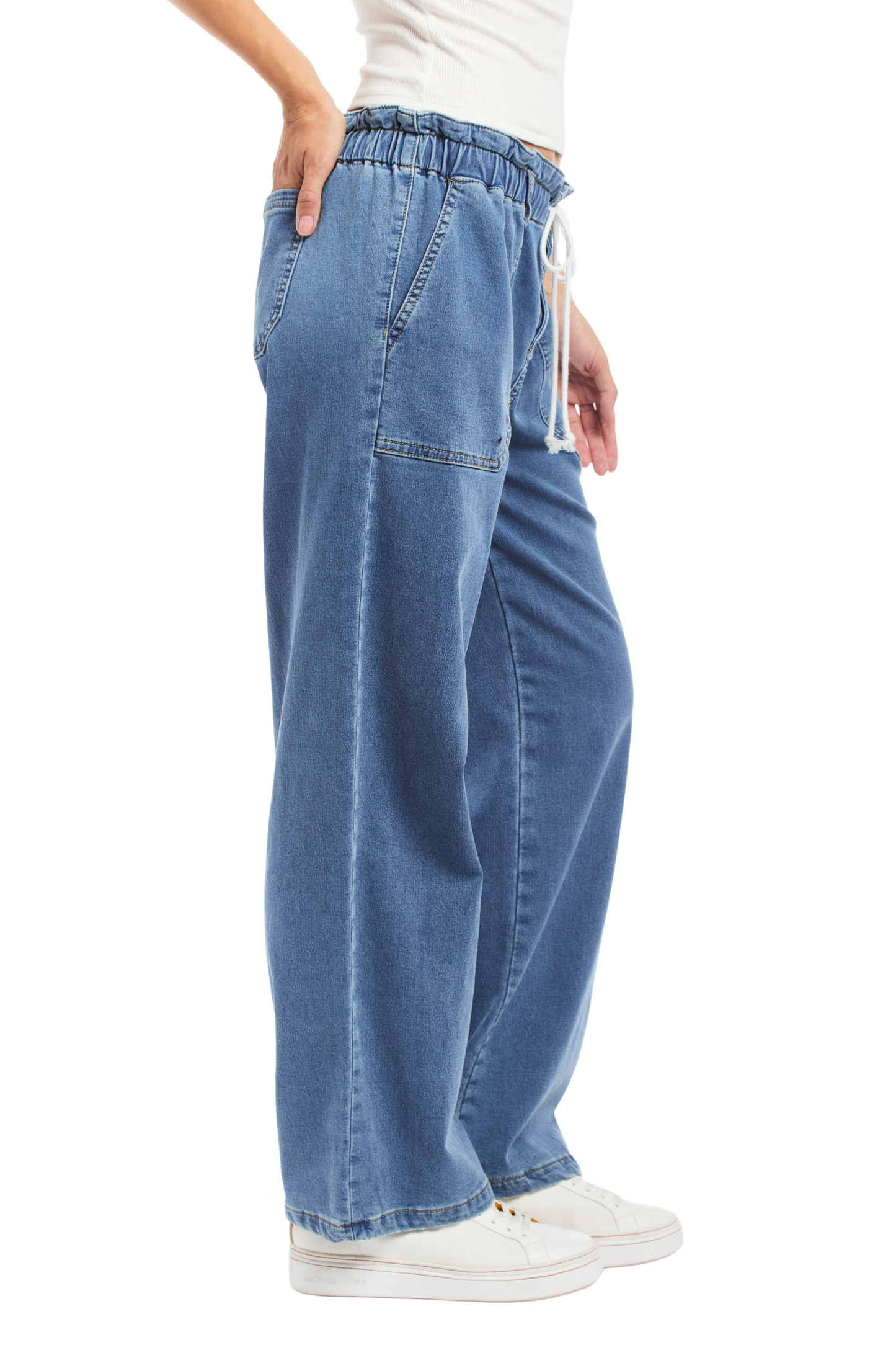 Paperbag Wide Leg Pant