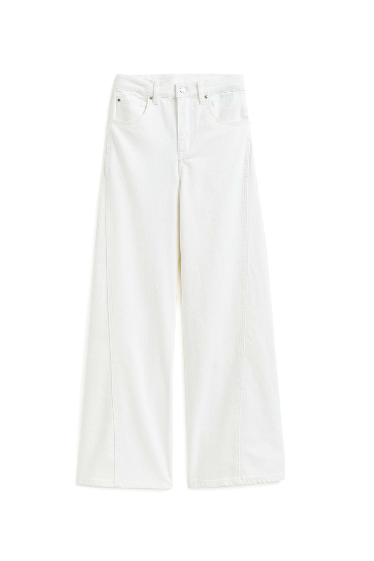 Slant Slit Wide Leg Pant