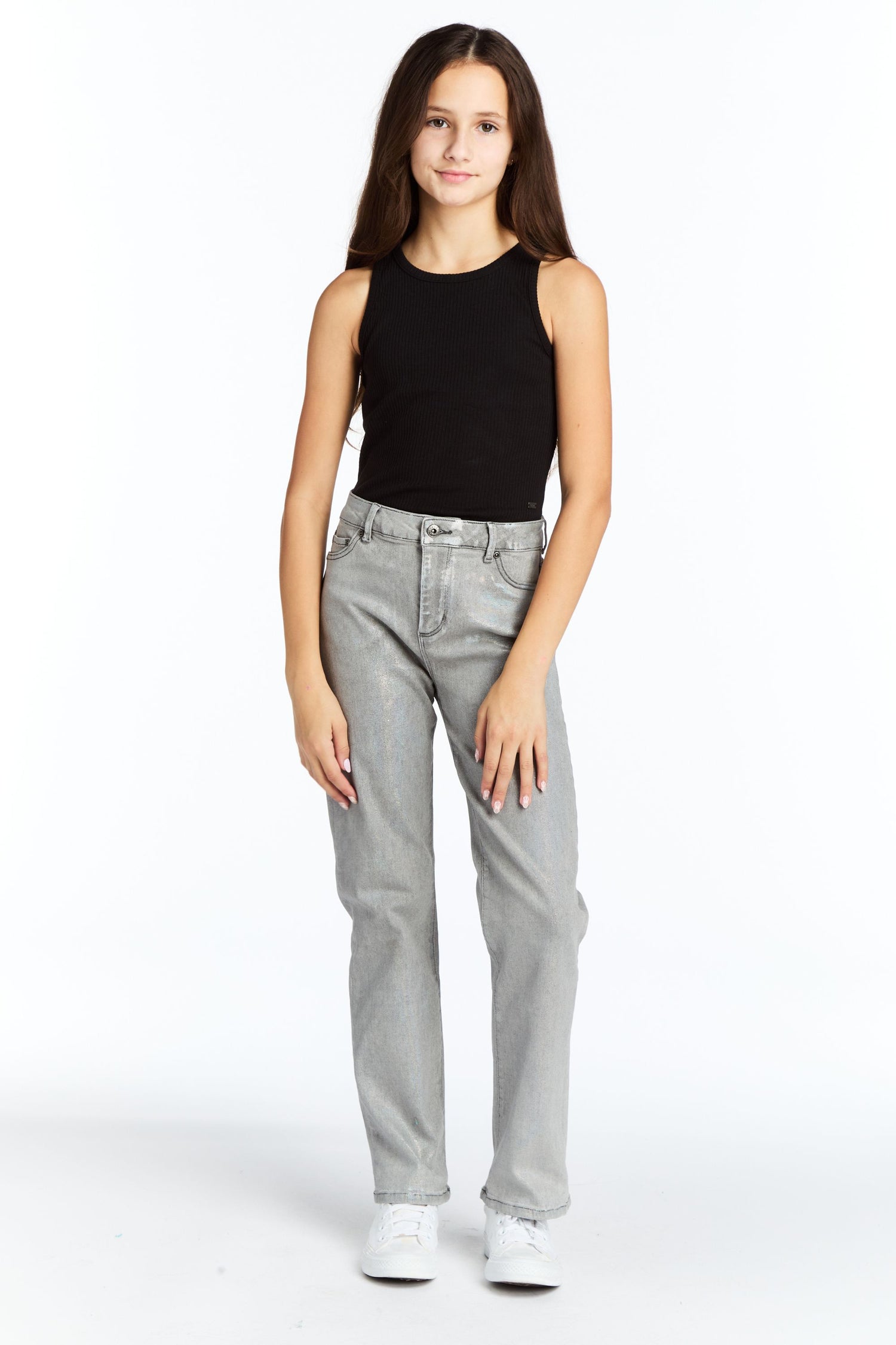 Girls Foil Pants