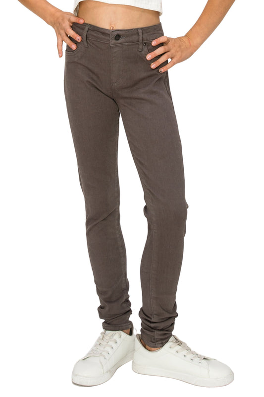 Diane - Basic Mid-Rise Skinny Pant In Eiffel Tower