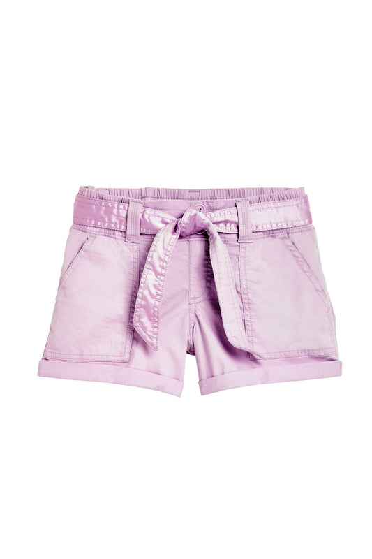 Cargo Cuff Shorts With Belt