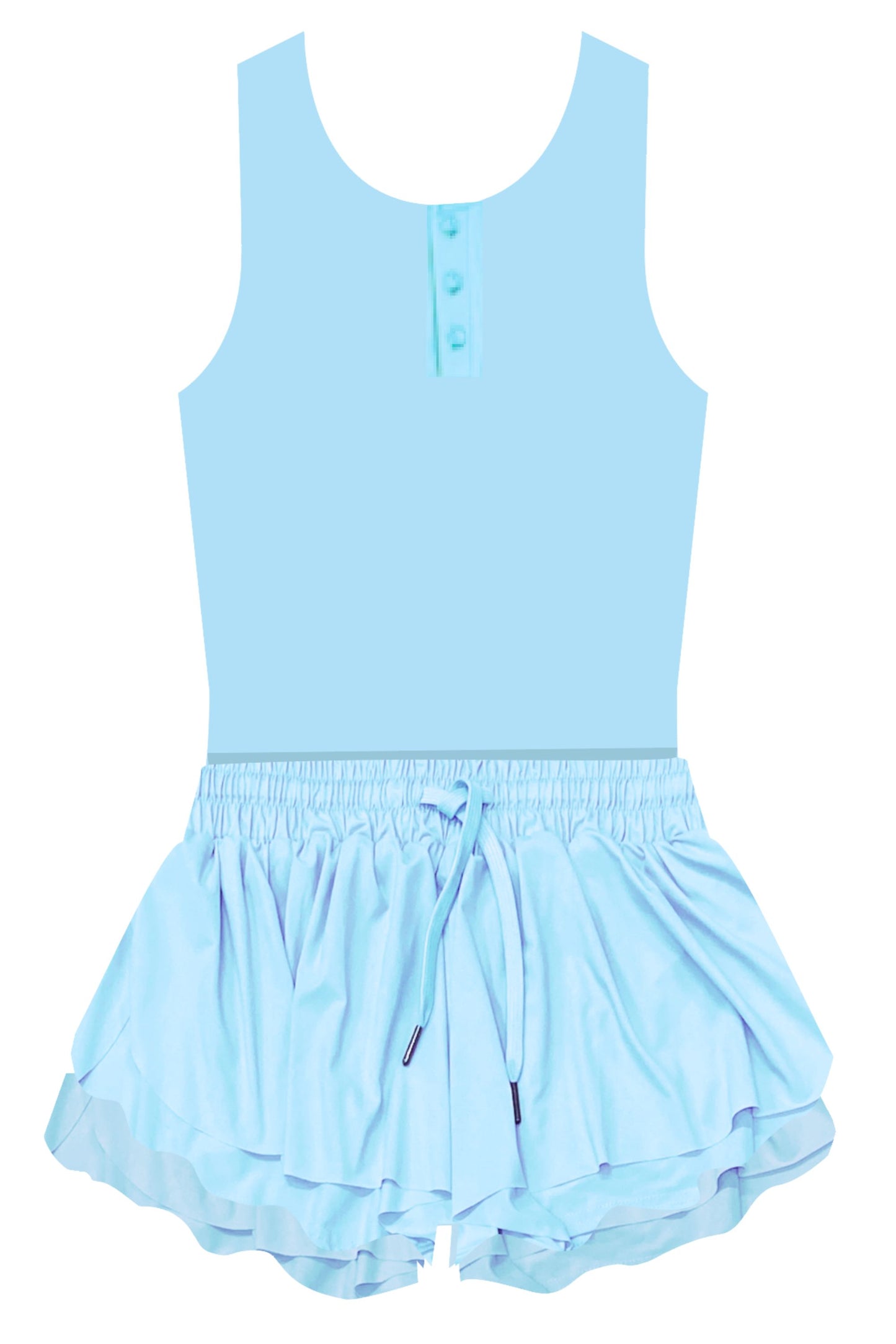 Racerback Dance Romper