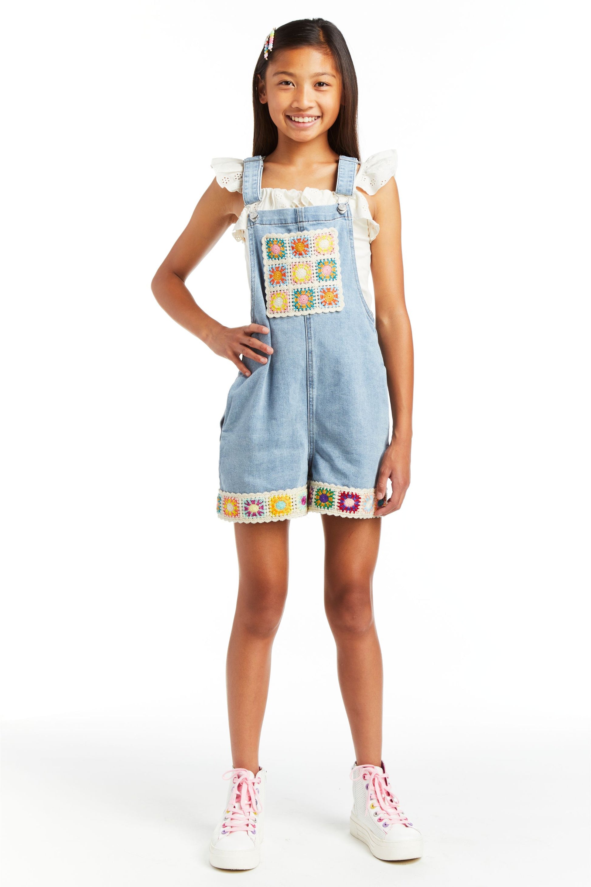 Crochet Bib Shortall Crochet Bib Shortall