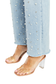 Rhinestone And Pearl Straight Leg