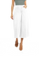 Denim Culotte With Back Waist Buckle