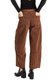 Grommet Waist Patched Wide Leg