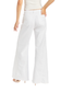 Side Paneled Seam Wide Leg With Fray Hem
