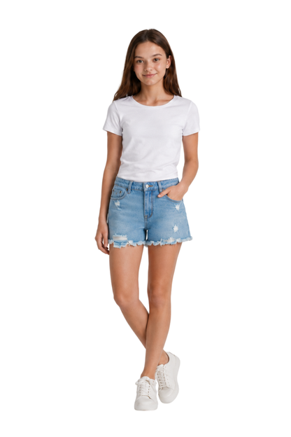 Brittany-Destructed Shorts