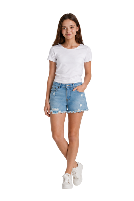Brittany-Destructed Shorts