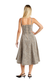 Tube Paneled Flounce Dress