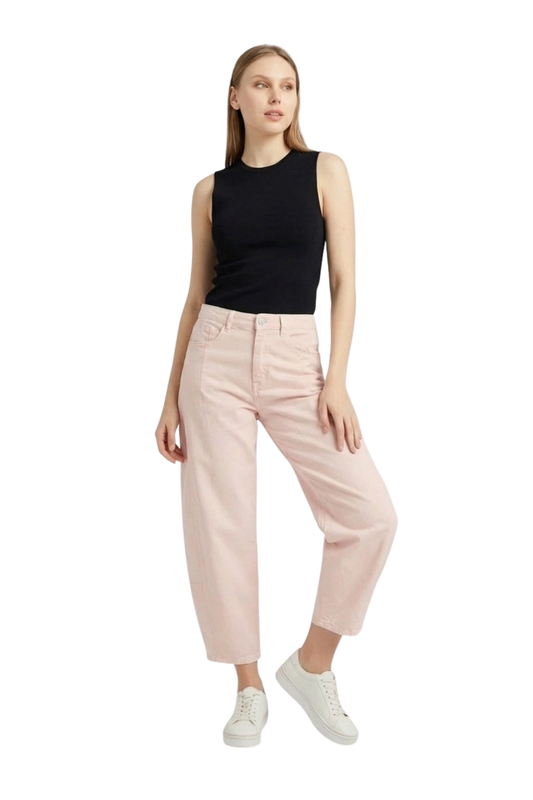 High Rise Barrel Crop