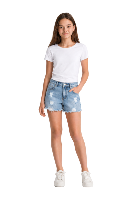 Weekender Short With Destruction