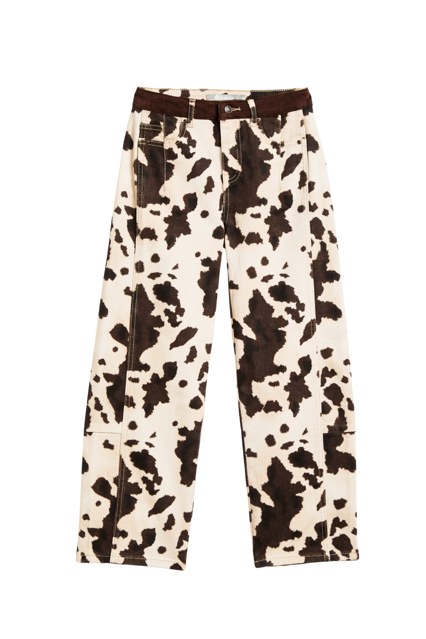 Printed Barrel Pants