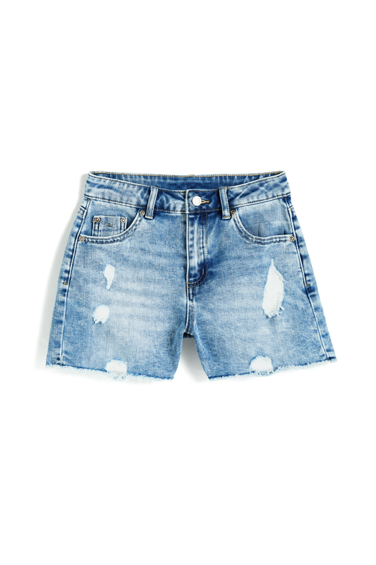 Weekender Short With Destruction