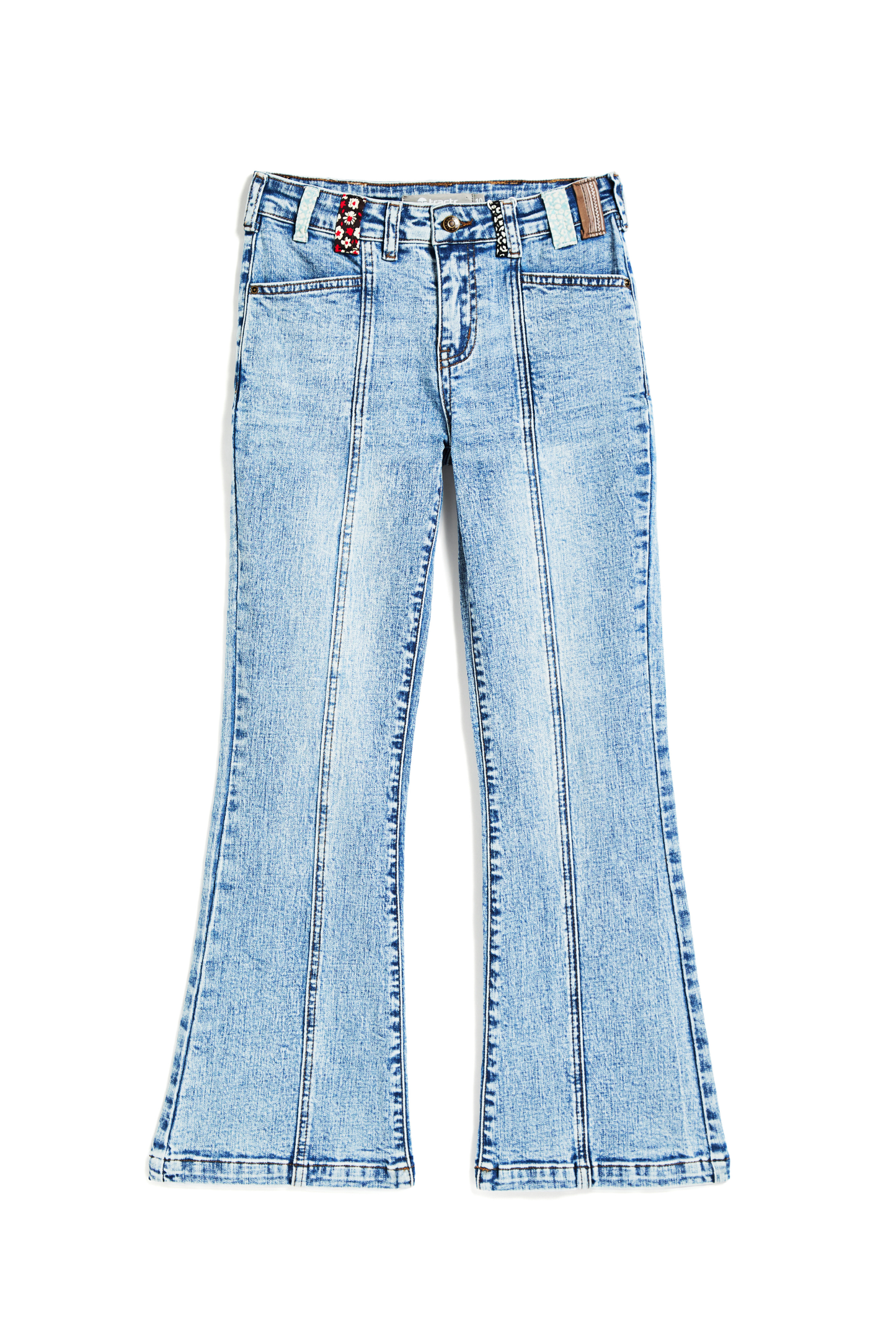 Multi Loop Front Seam Flare Leg