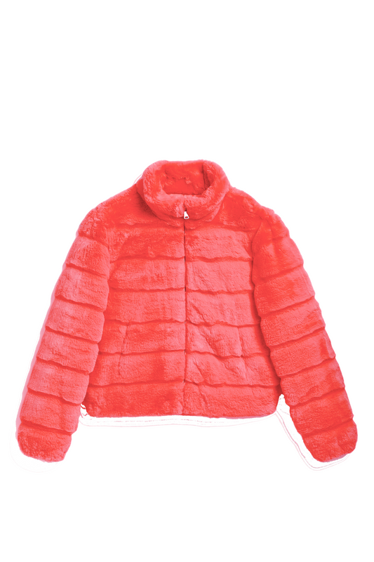 Teddy Fur Puffer Jacket