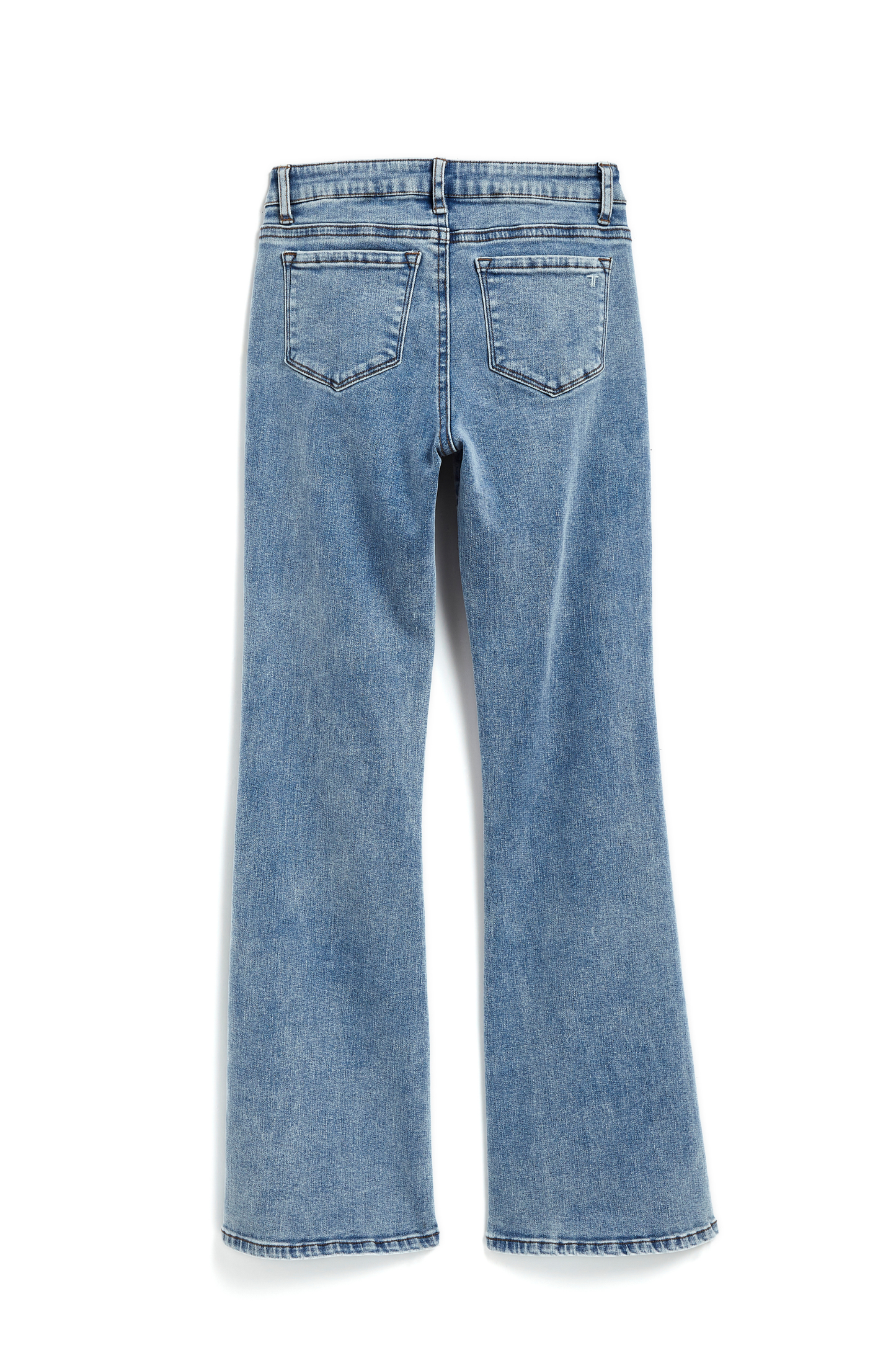 Mid Rise Flare Jeans