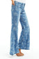 High Rise Relaxed Patch Pkt Flare Jean