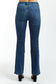 High Rise Front Flap Pkt Boot Cut