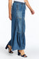 Drawstring Tiered Wide Leg Pull On